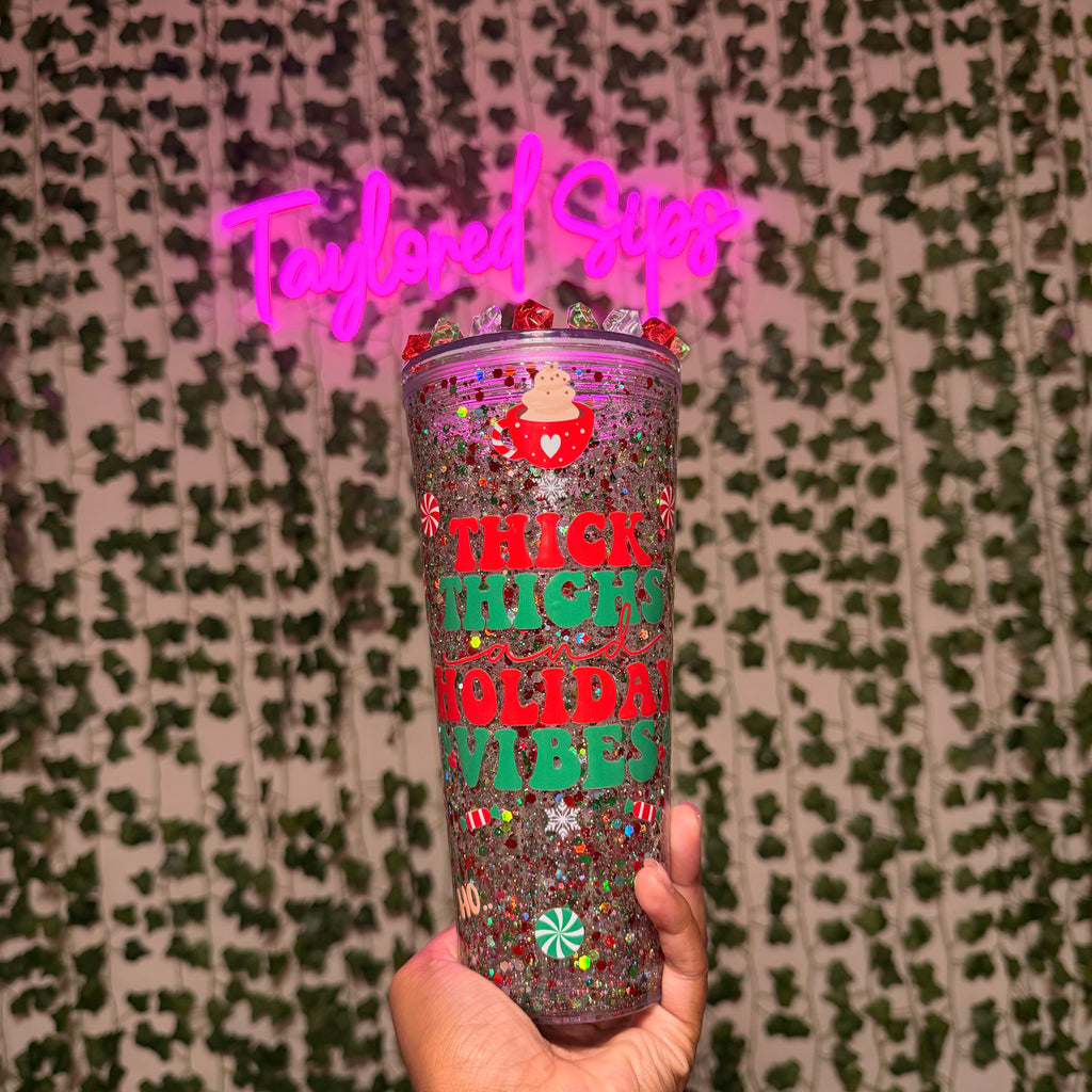 Premade 24oz Tumbler (Decorative Lid)